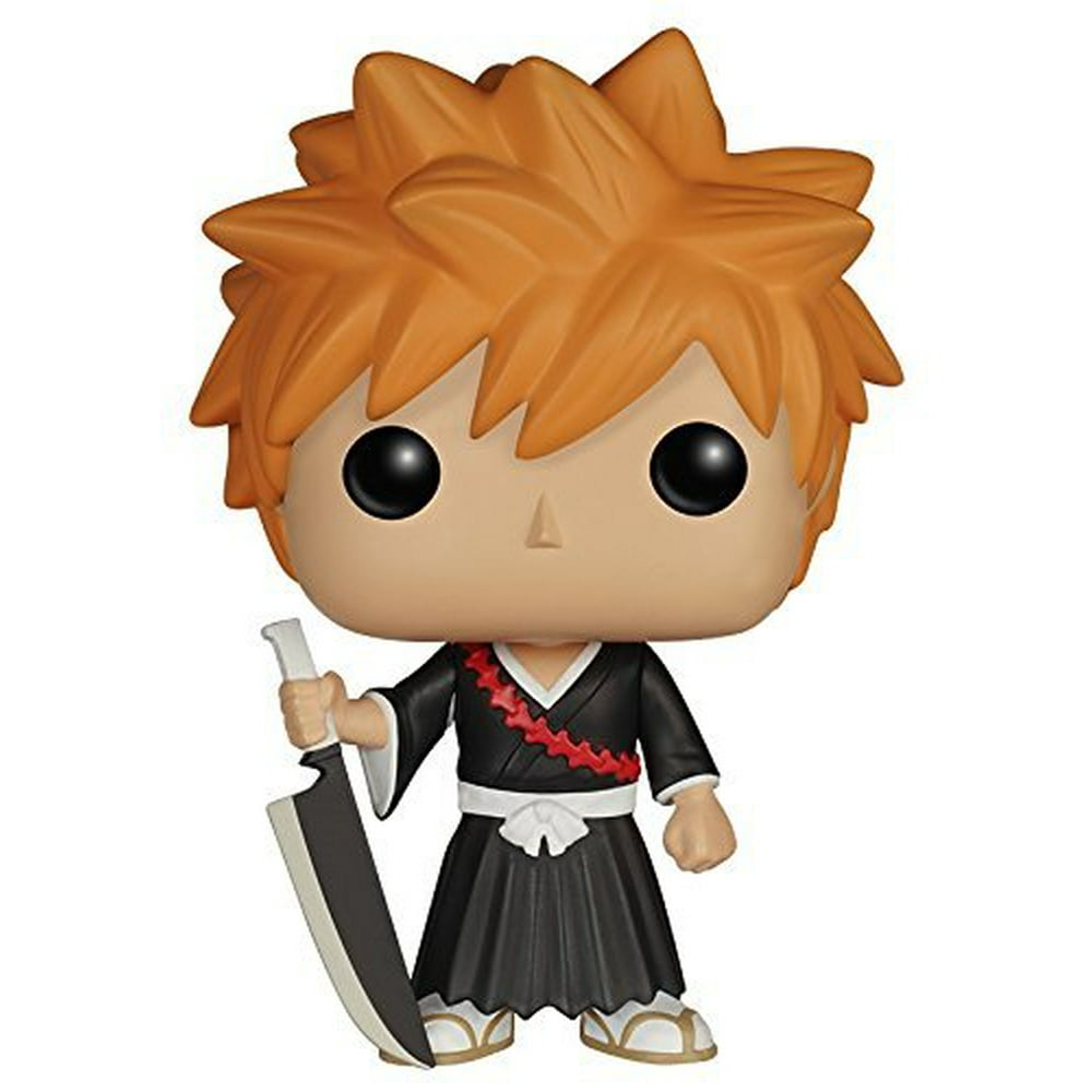 POP Anime Bleach Ichigo Action Figure, From the hit anime Bleach, Ichigo, as a stylized POP