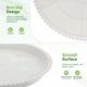 thumbnail image 2 of Uxcell 2-Pack Bandejas de Plástico para Plantas, 9.4 Pulgadas ID Bandejas de Agua para Macetas para Interiores/Exteriores [10.7 Pulgadas OD, Blanco], 2 of 6