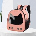 thumbnail image 4 of Pet Carrier Mochila Transpirable Pet Outing Bag Pet Carrying Front Bag (Rosa), 4 of 8