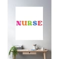 thumbnail image 2 of Retro Nurse - Rn - Registered Nurse Poster Wall Art, Modern Wall Decor, 16x24 UNFRAMED, 2 of 3