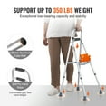 thumbnail image 3 of VEVOR Déambulateur Hemi Pliant à un Bras Déambulateur de Mobilité pour Aîné et Hauteur Ajustable, 3 of 9
