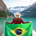 thumbnail image 3 of Anley EverStrong Series Embroidered Brazil Flag 3x5 Feet - Brazilian National Flags 210D Polyester, 3 of 7