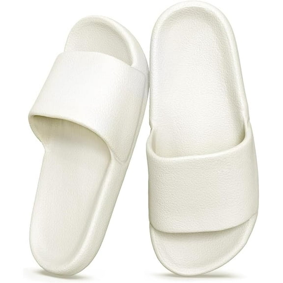 Non-Slip Shower Shoes for Men & Women - House Slippers with Arch Support Quick-Drying
