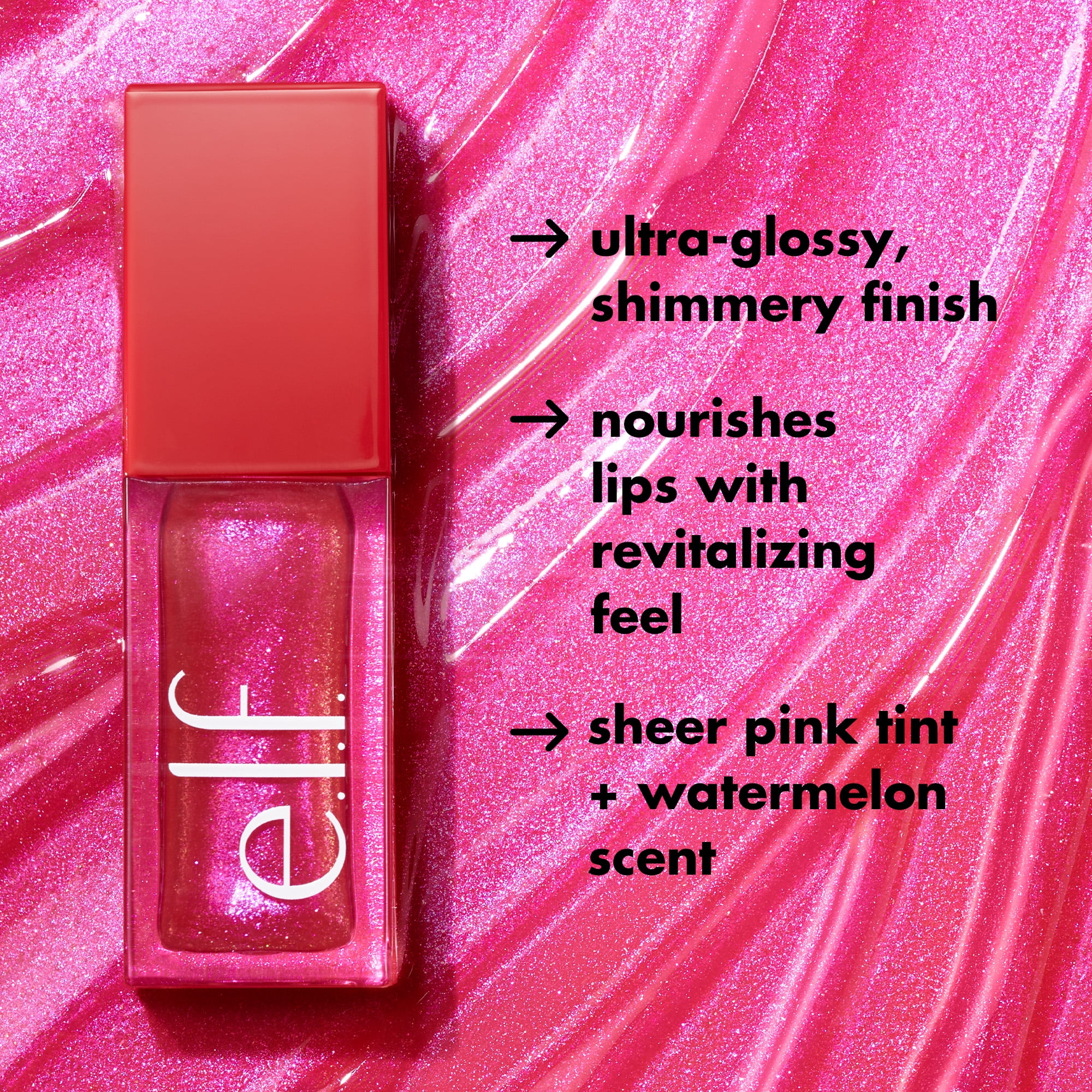 e.l.f. Jelly Pop Glow Reviver Lip Oil, 0.25 fl oz