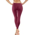 thumbnail image 5 of Danhjin Women's Pants Yoga Leggings Workout Sweatpants High Waisted Hiking Lightweight Solid Color Sports Causal Loose Trousers with Pockets, 5 of 7