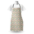 thumbnail image 3 of Easter Apron, Cartoon Style Holiday Celebration Elements Zigzags and Waves with Bunnies and Dots, Unisex Kitchen Bib with Adjustable Neck for Cooking Gardening, Adult Size, Multicolor, by Ambesonne, 3 of 4