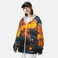thumbnail image 3 of Lsque Glowing Mushroom In Forest UPF 50+ Lightweight Sun Protection Men's Women's Long Sleeve Shirt, Hoodie Performance -Medium, 3 of 9