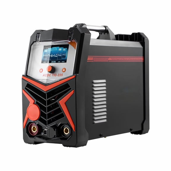 TIG Welder 6-in-1 AC/DC Welding Machine - Pulse Spot MMA Stick IGBT Inverter for Aluminum, Steel, Titanium