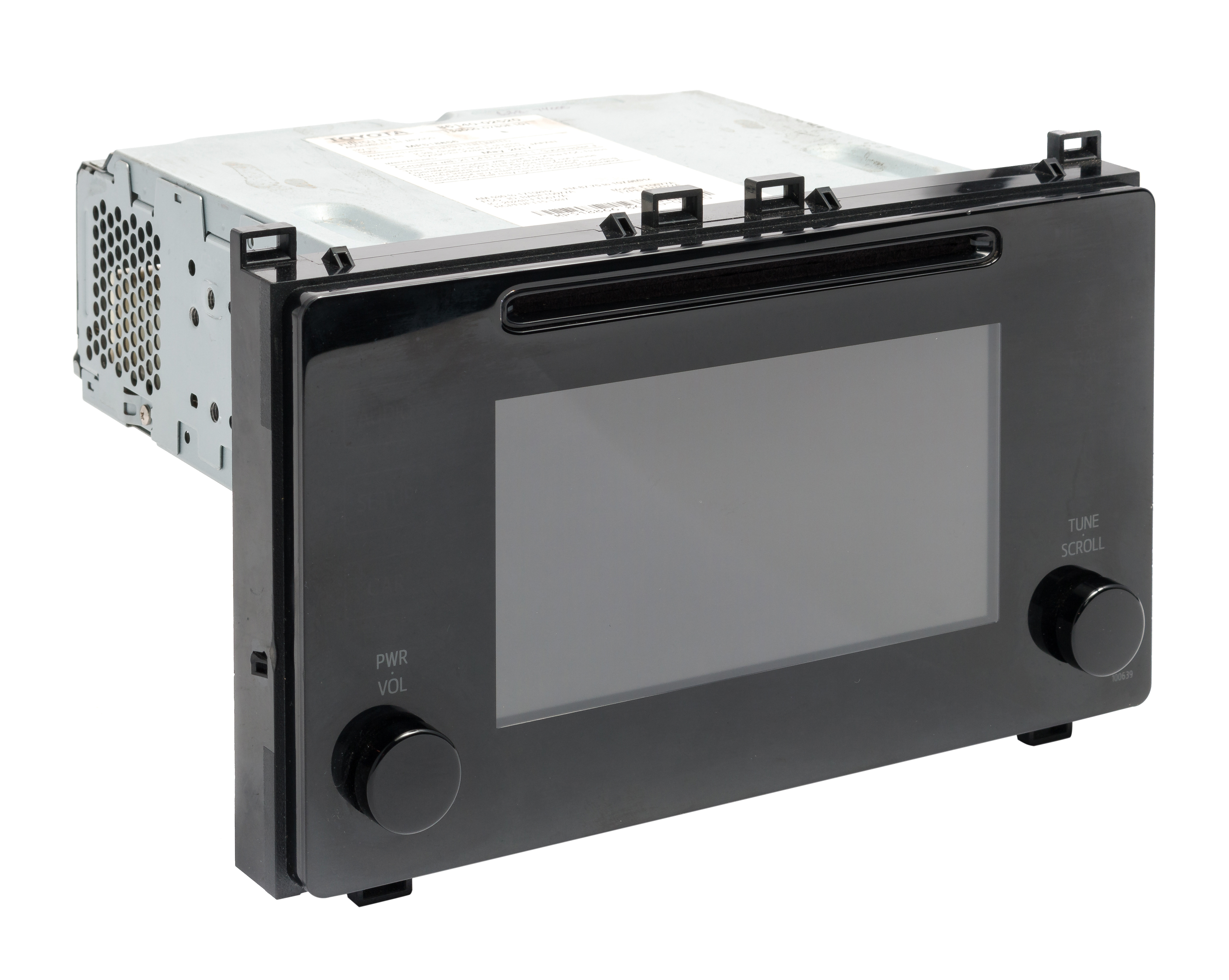 Restored 2017-18 Toyota Corolla AM FM Radio Single Disc CD Display 86140-02520 Opt 100639 (Refurbished)