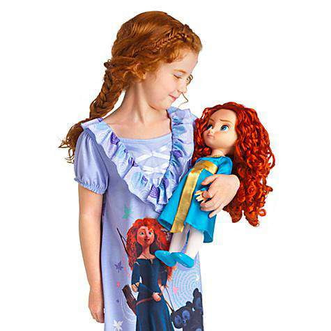 Disney Princess Pixar Brave Merida Toddler Doll Walmart