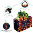 thumbnail image 3 of Butterfly Large Capacity Reusable Foldable Oxford Cloth Storage Bin Cube Organizer with Grocery and Picnic Baskets, 3 of 7