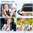 thumbnail image 5 of IAUYY Set of 2 Car Strap Covers,Flannel Material With Velcro for Adjustable Printed Pattern Car Seat Belt Pads Cover for All Car Seats Pushcar Long Eyelashes, 5 of 8