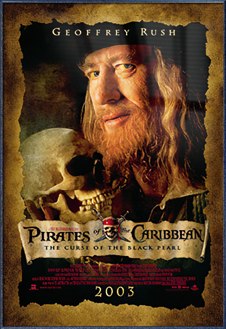 Pirates Of The Caribbean Curse Of The Black Pearl Poster