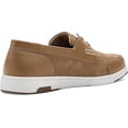 thumbnail image 4 of Nunn Bush Men's Luca Moccasin Toe Boat Oxford Lightweight Comfortable Nautical Lace-Up Shoe, Tan, 10.5 w, 4 of 7