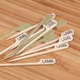 thumbnail image 5 of BambooMN Lamb Meat Marking Bamboo Paddle Skewer Picks - 3.5" (8.9cm) - 10,000 Pieces, 5 of 7