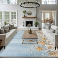 thumbnail image 3 of 6'x9' Area Rugs, Starfish Summer Beach Indoor Outdoor Area Rug for Living Room Bedroom, Coastal Ocean Wooden Sea Shell Washable Bathroom Rugs Kitchen Floor Carpet Mats Home Decor Aesthetic, 3 of 8