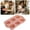Pink, variant on 6-Cup Muffin Pan Non-Stick Cupcake Tray Heat Resistant Bakeware Food-Grade Silicone Baking Mold for Oven Freezer Microwave Dishwasher 11."Ã7.09"Ã1.57"