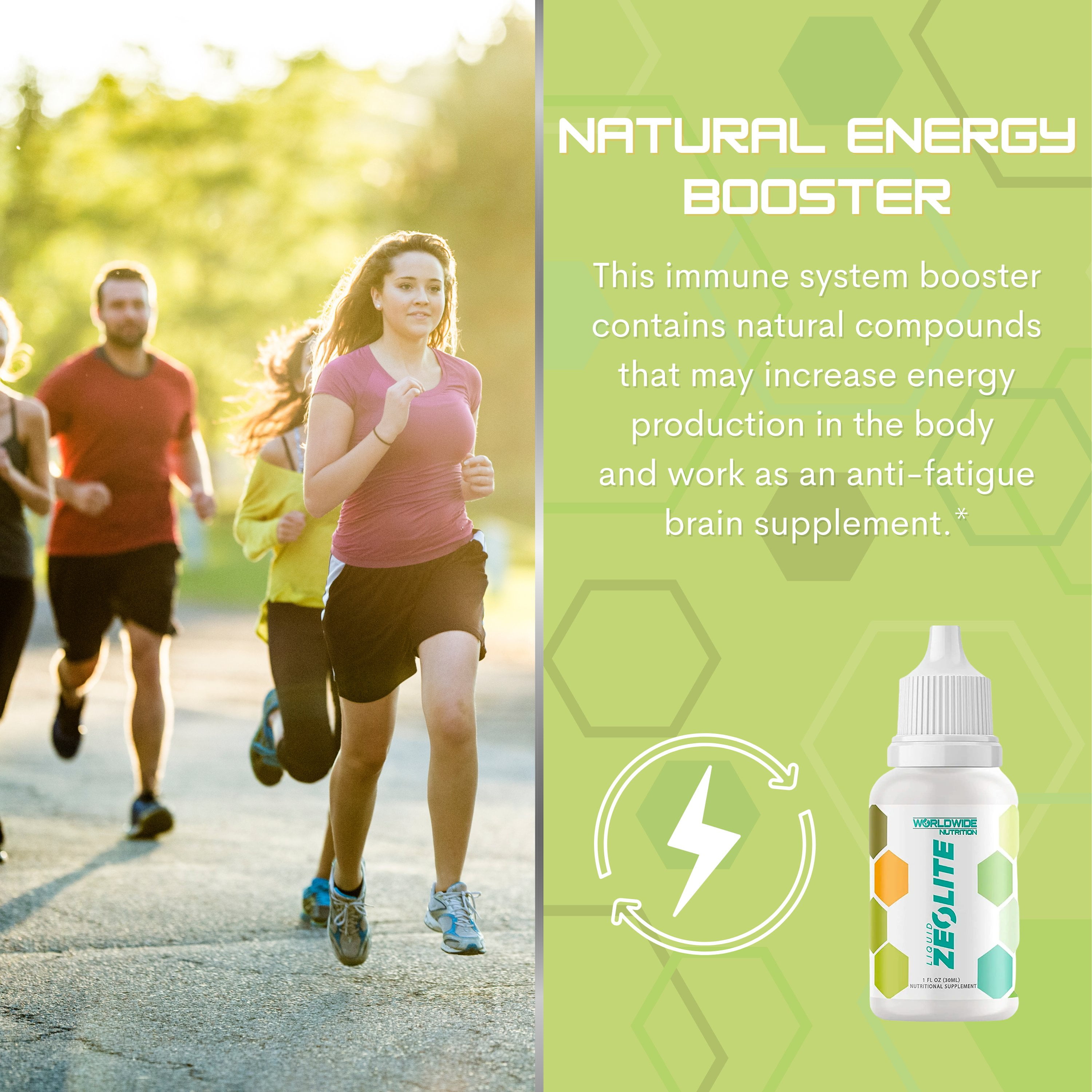 Worldwide Nutrition Liquid Zeolite Drops Zeolite Detox