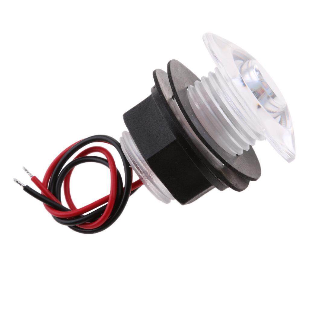 Pactrade Marine LED Livewell Lights - 2-Pack Waterproof Boat Courtesy Lights
