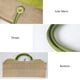 thumbnail image 5 of Bolso tote grande de yute con botones - Blanco Adepaton HMHZ486-1, 5 of 5