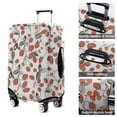 thumbnail image 5 of Strawberry Plants Fruit Flower Leaf Luggage Cover Fashion Suitcase Cover Baggage Covers Fit 25-28 Inch Luggage (Go Travel), 5 of 5