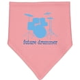 thumbnail image 2 of Inktastic Future Drummer Music Baby Bandana Bib, 2 of 4