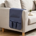 thumbnail image 6 of A Car Seat Gap Filler Organizer, Fabric Drop Stop for Phone, PU Leather Pouch, 6 of 6