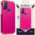 thumbnail image 3 of For Motorola Moto G 5G 2023 Premium Slim Tough Protection Shockproof Hybrid Dual Layer Hard PC TPU Rubber Armor Cover ,Xpm Phone Case [ Fuchsia Pink ], 3 of 6