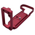 thumbnail image 2 of For RP Vertical Quick Release L Plate Bracket Holder Hand Grip Base Handle Red, 2 of 5