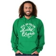 thumbnail image 5 of I'll Be Your Lucky Charm Clover Hoodie Sweatshirt Women Men Brisco Brands S, 5 of 6