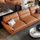thumbnail image 2 of Leather Sofas Ergonomic Adults Multifuncional Modular Room Pad Occasional Protector Wrap Rely Sofa Accent Mueble Lazy Furniture My Lux Decor Round, 2 of 14