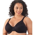 thumbnail image 4 of Women's Vanity Fair 76080 Beauty Back Full Figure Minimizer Underwire Bra (Midnight Black 38H), 4 of 7
