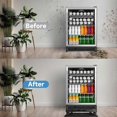 thumbnail image 2 of Silicone Mat for Refrigerators 23.6 x 23.6 Inches, Multifunctional Appliance Mat, Floor Protector, Black, 2 of 5