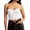 White, variant on High Waist Shapewear For Seamless Torso Firm Compression Bodysuit,Color:White