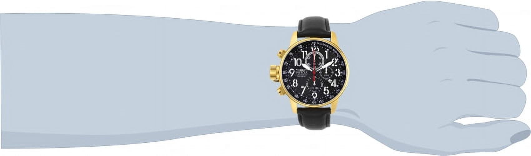 Invicta Men's I-Force 28741 Gold Leather Quartz Fashion Watch
