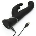 thumbnail image 3 of Happy Rabbit G-Spot Stroking Rabbit Vibrator, Black, 3 of 4