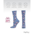 thumbnail image 6 of MeMoi Festive Flamingos Holiday Crew Socks - Mens - Male, 6 of 7