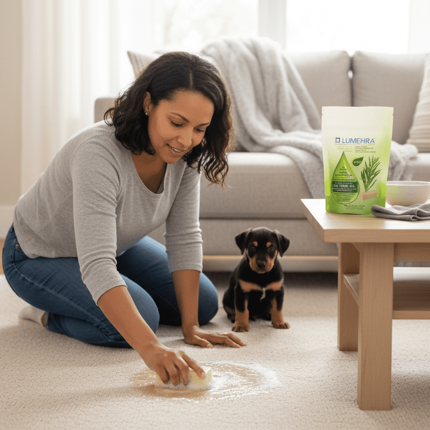 Lumehra Barre détachante naturelle au tea tree Puissante contre les taches tenaces du quotidien — couches de bébé, herbe, vin, marqueurs et bien plus encore. 60 gram