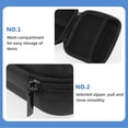 thumbnail image 3 of Bolsa de almacenamiento de auriculares portátil, estuche organizador electrónico, bolsa de Cable de carga, 3 of 8