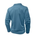 thumbnail image 6 of HUANBAI Long Sleeve Shirt With Zipper Pocket Athletic Performance Pullover Top For Sports And Casual Wear, 6 of 6