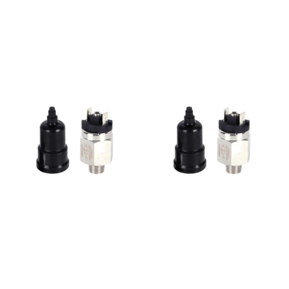 Riwesomey Interruptor de presión Compresor ajustable Diafragma Ajuste alto Controlador Firme Type3 NO3