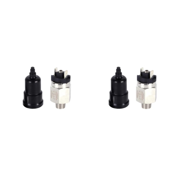 Riwesomey Interruptor de presión Compresor ajustable Diafragma Ajuste alto Controlador Firme Type3 NO3