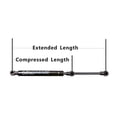 thumbnail image 2 of BOXI 2pcs Liftgate lift supports struts shocks gas struts shocks springs supports ​for Chrysler Pacifica 2004 2005 2006 2007 2008 Liftgate | Replaces SG214023 05054246AB, 2 of 7