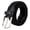 Black 110cm, variant on Men Belt Metal Pin Buckle Wide Band Anti-break Solid Color Firm Stitching Great Tougness Waist Strap Male Elastic Belt Pants Jeans Matching
