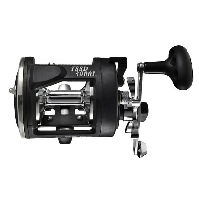 Carrete de pesca Barco Carrete de pesca de mar Carrete de pesca de arrastre Rueda de pesca de tambor Tomshoo Carrete de pesca