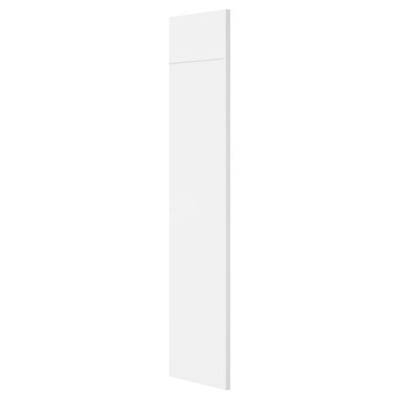 24 in. W X 84 in. H Refrigerator End Panel in Satin White