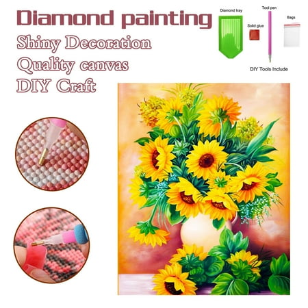 

BadyminCSL 5D Embroidery Paintings Rhinestone Pasted Diy Diamond Painting Cross Sti
