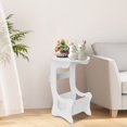 thumbnail image 5 of Lilixerw Narrow Side Table,Slim End Tables,Skinny Table for Small Spaces,Thin Bedside Table for Living Room,Bedroom, 5 of 6
