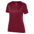 thumbnail image 2 of Augusta Sportswear Women's Attain Wicking V-Neck T-Shirt Size up to 3XL, 2 of 3