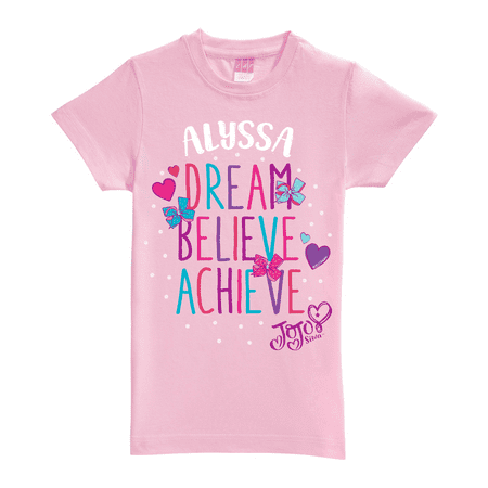 Download Personalized JoJo Siwa T-Shirt Pink Toddler Fitted Tee ...